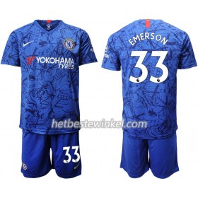 Chelsea Emerson 33 Kind Voetbaltenues Thuis 2019/20 - SS (+ Korte broeken)